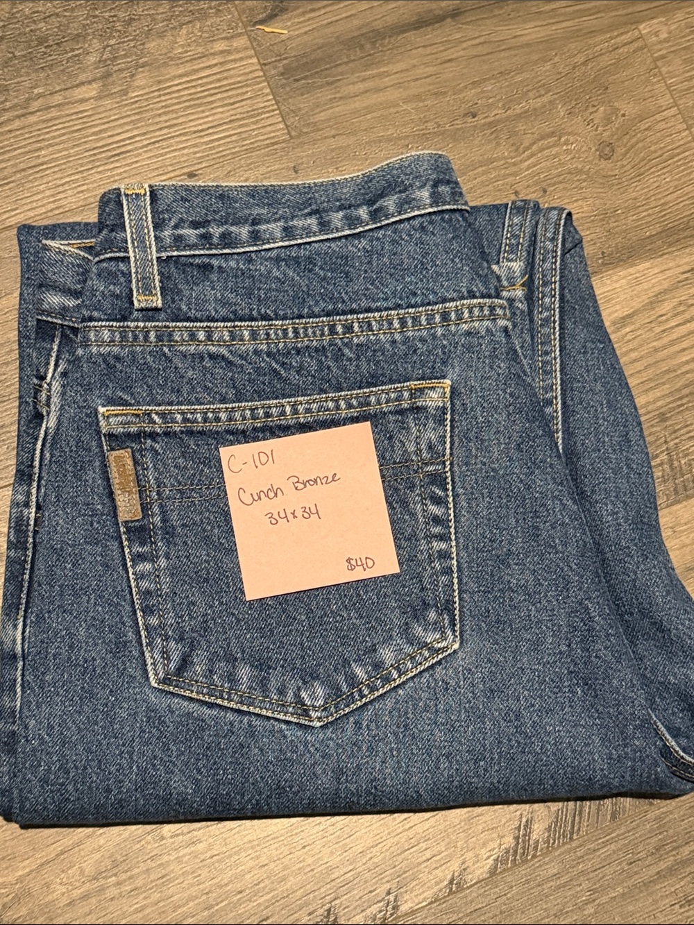 Cinch Classic Blue Denim Jeans